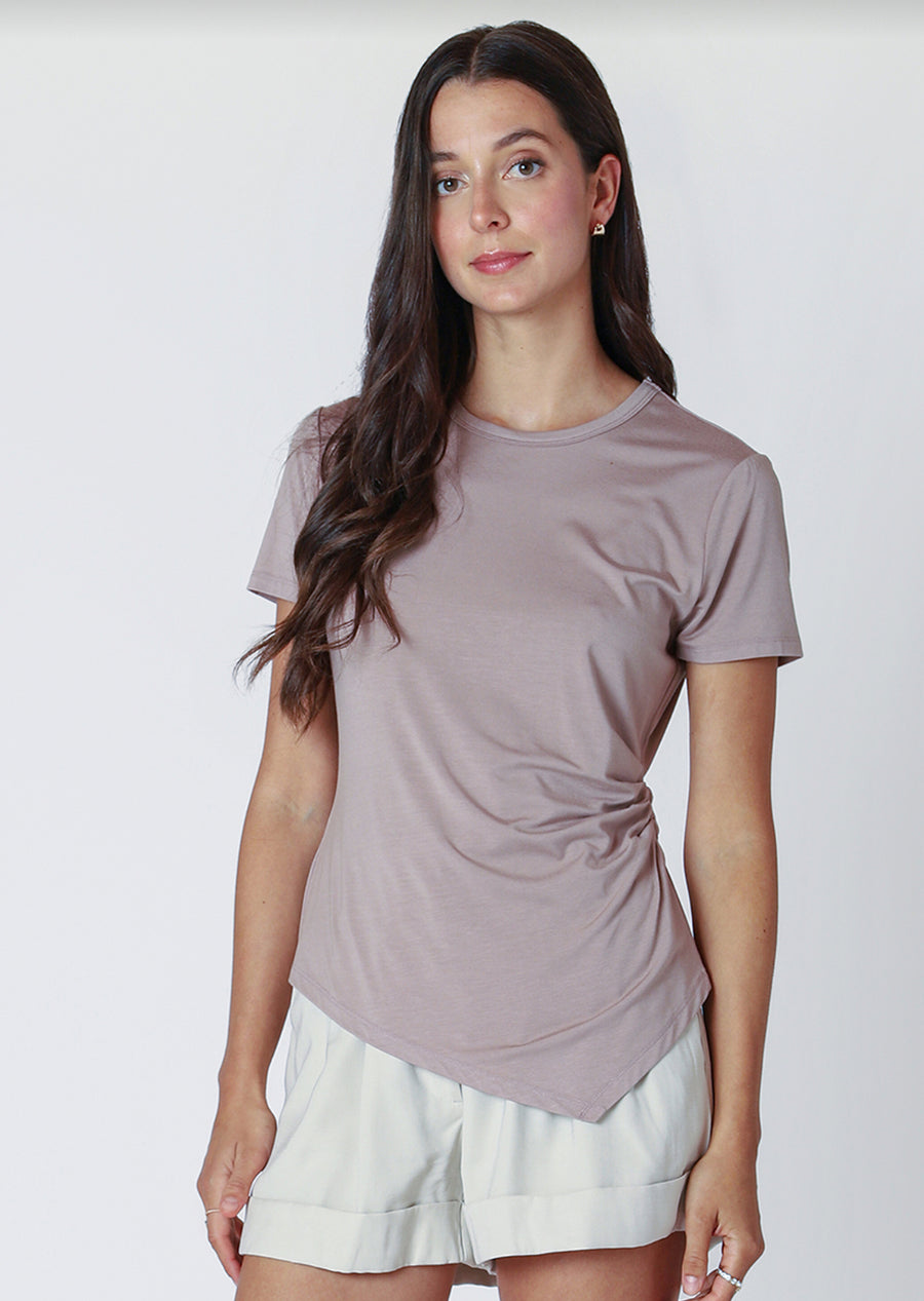 Anne t-shirt | Taupe