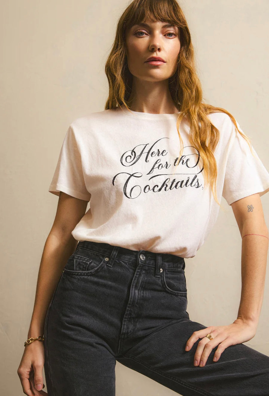 Here for the cocktails tees